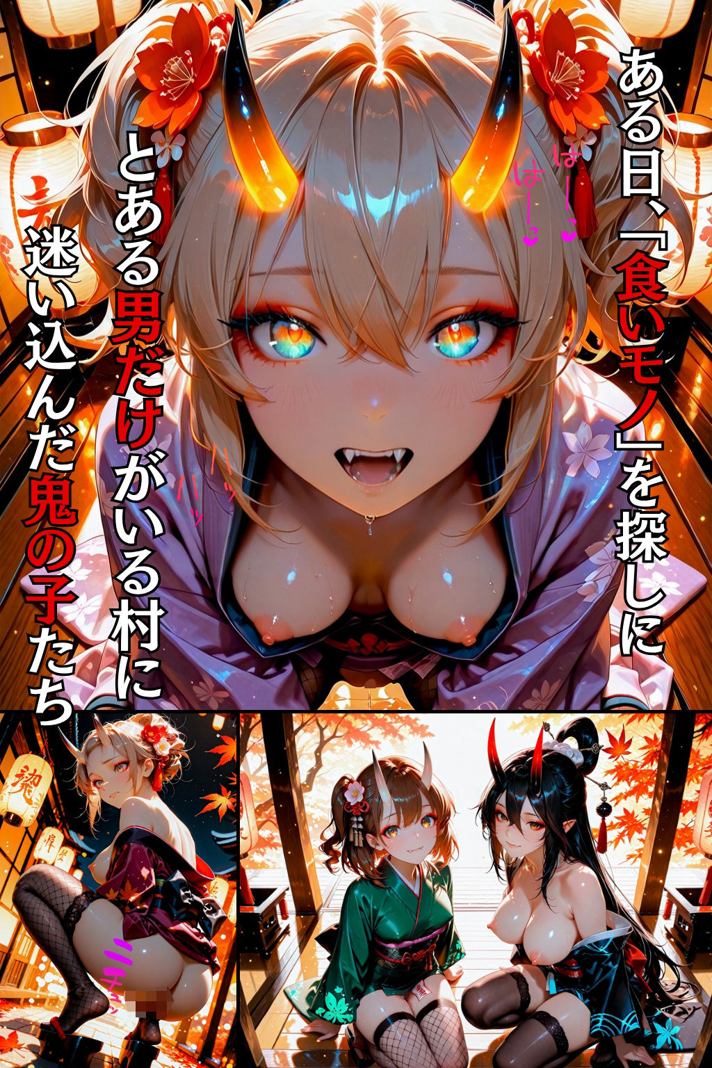 鬼の子、みぃつけた~喰われた鬼娘と喰った男達~1