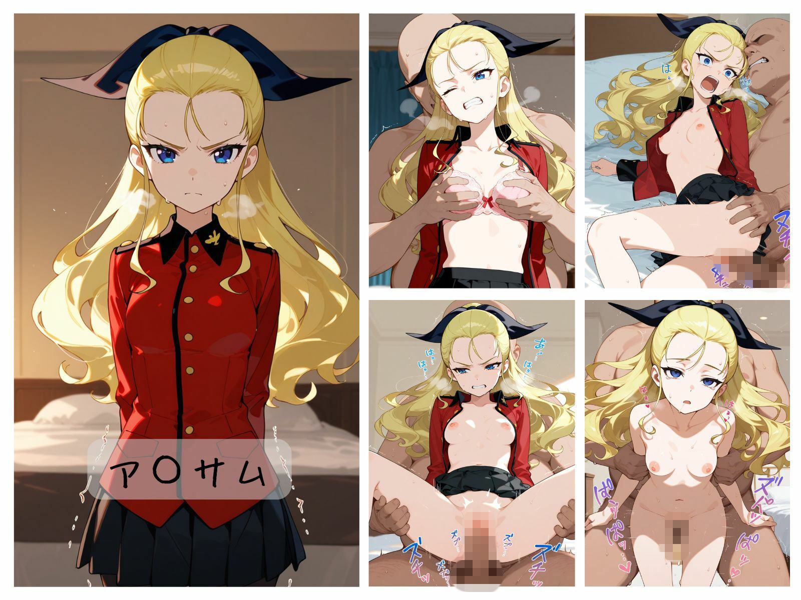 サンプル画像5:戦車道女子わからせまとめ グ〇リアーナ編(memento森) [d_689499]