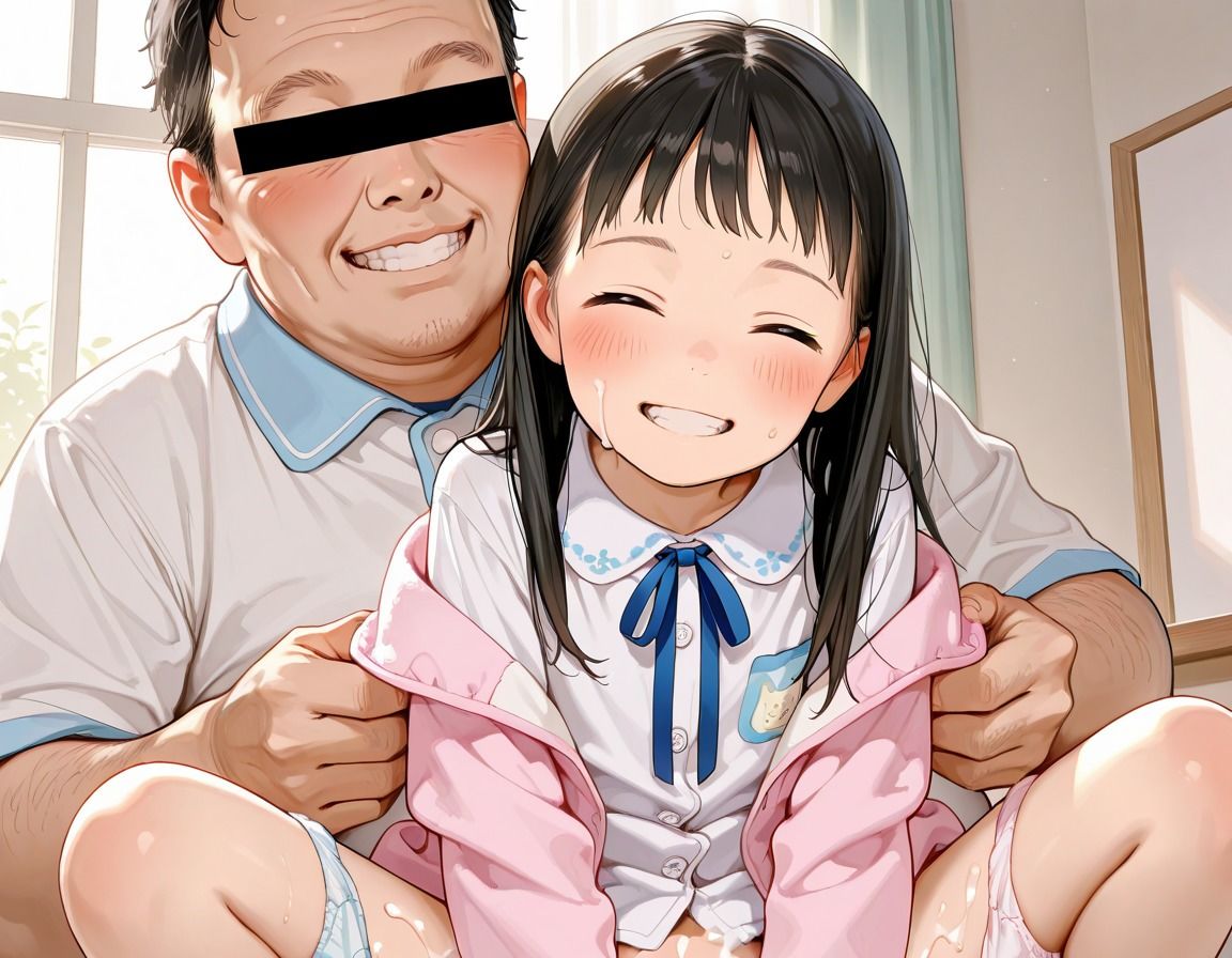 パジャマ姿のつるぺた少女を生ハメ種付けH サンプル画像 5