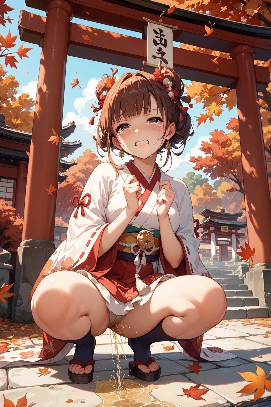 サンプル画像2:そわそわティータイム『秋味・おもらしコレクション 2025年11月』(そわそわティータイム) [d_689572]