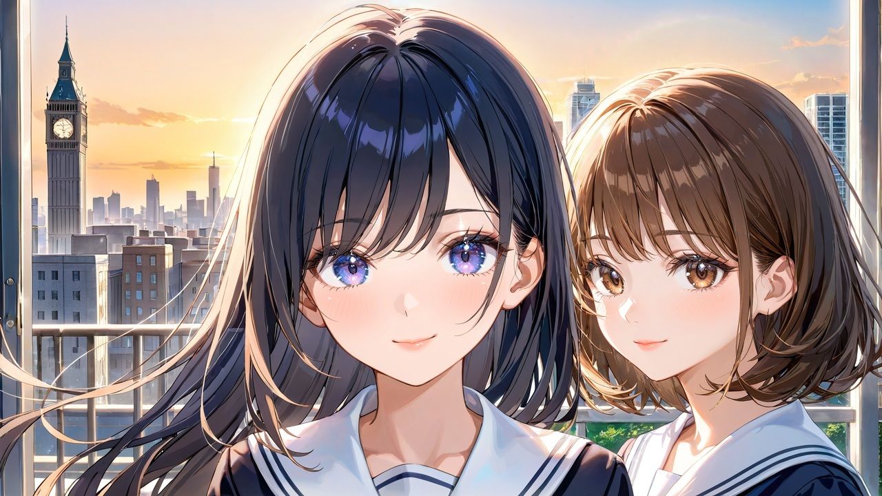 サンプル画像1:星の庭で、彼女と(アーティア) [d_689580]