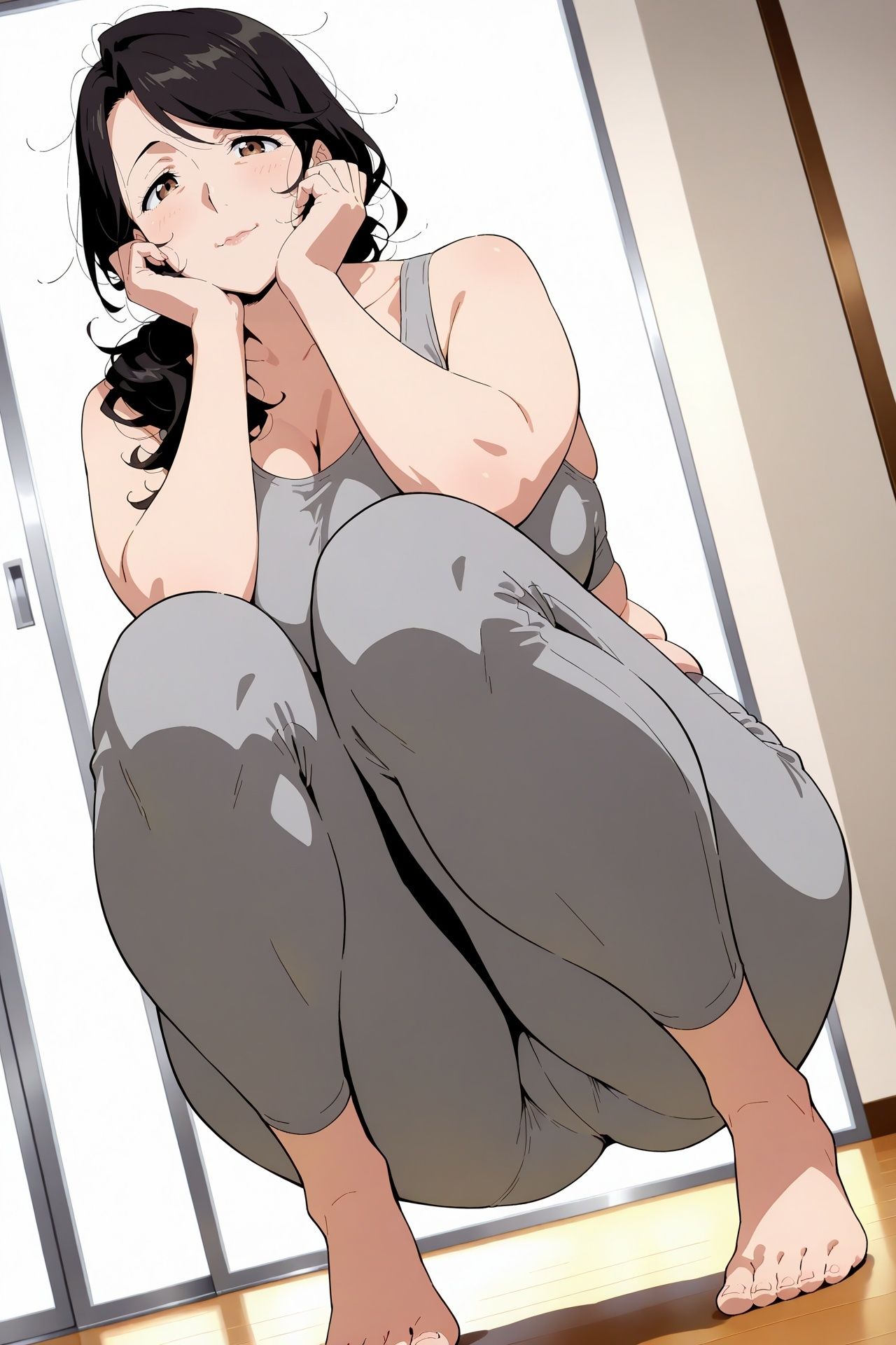 サンプル画像1:肉感人妻のトレーニングルーム(脳姦倶楽部) [d_689585]