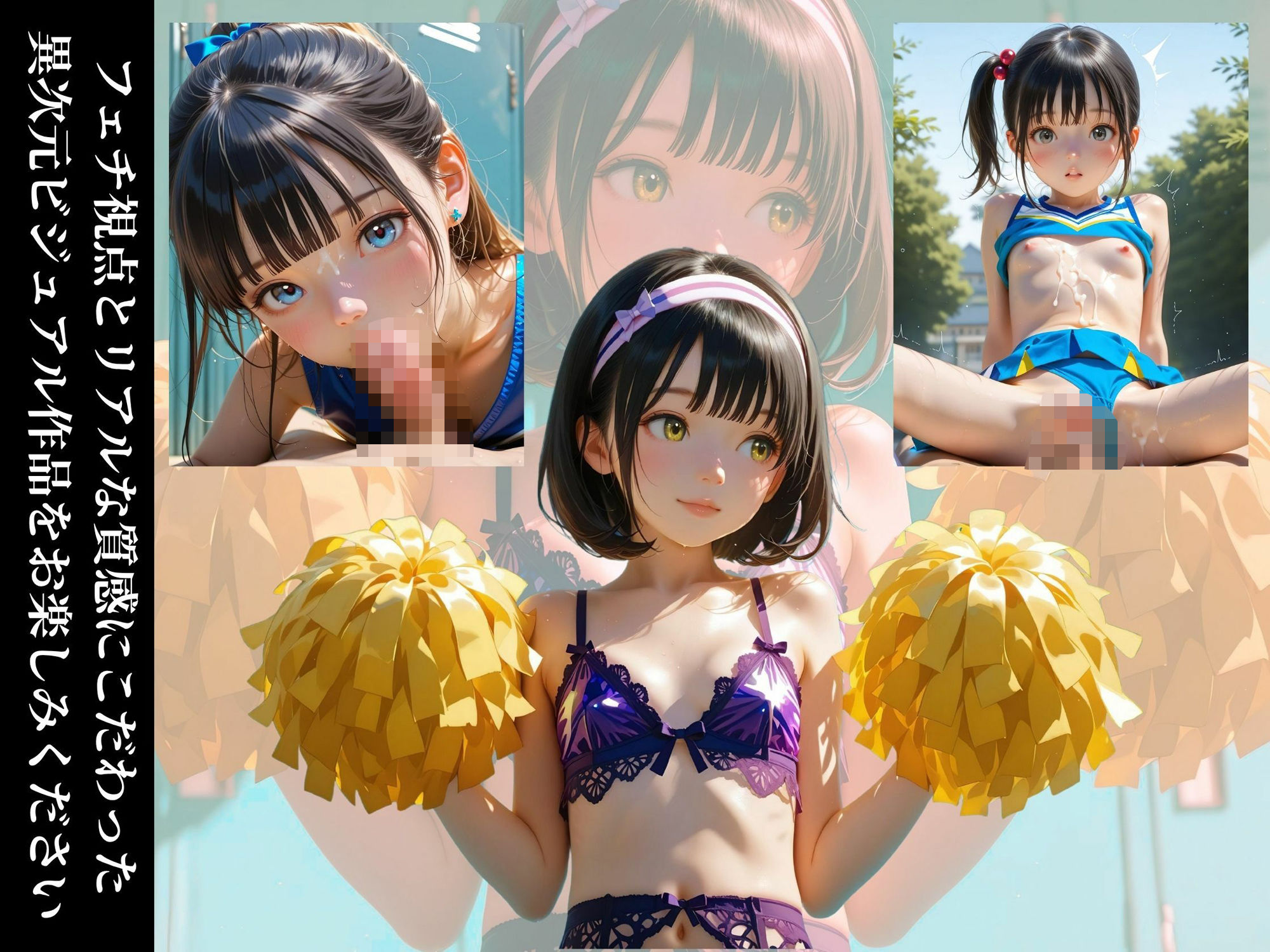 サンプル画像4:放課後リアル＃09〜誰も知らないチアガールの素顔〜(青春グレーゾーン) [d_689601]