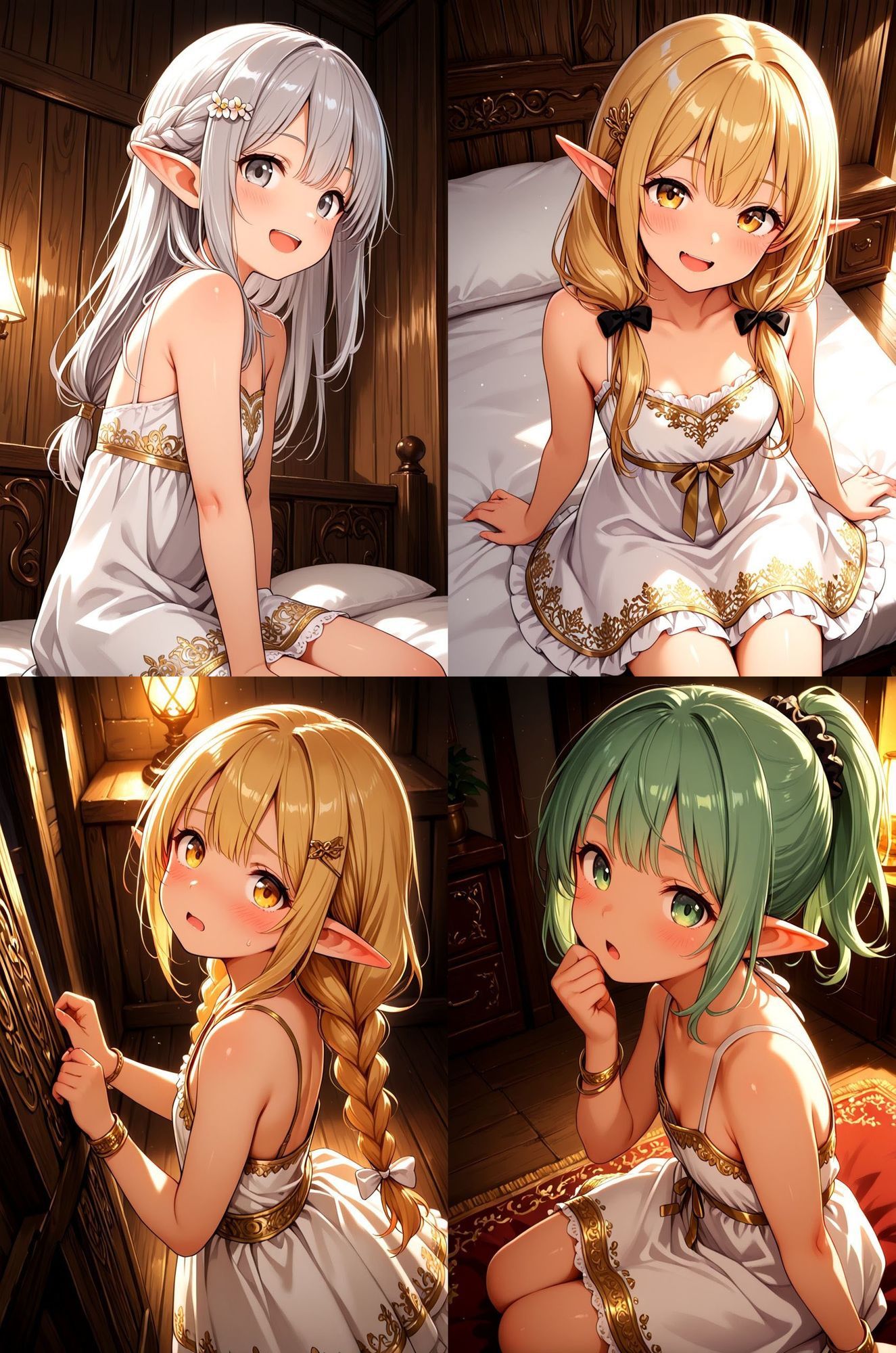 拾ったちっぱいエルフがいつのまにかドスケベえっち妻に成長していたお話 サンプル画像 2