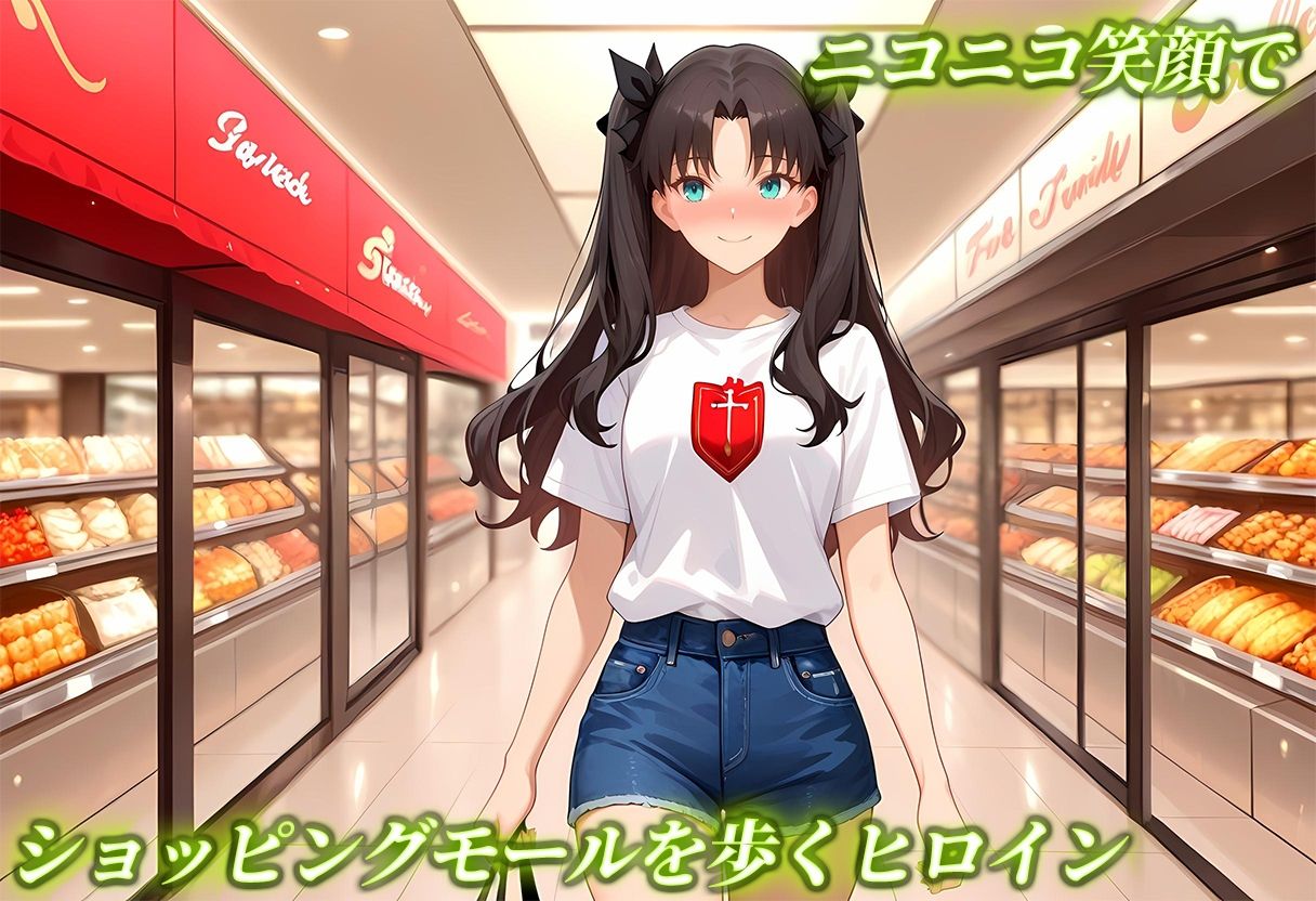 サンプル画像1:Uberちんぽ〜オチンポだってサブスクの時代！  遠坂凛編(オイルまみれのおっぱい) [d_689789]