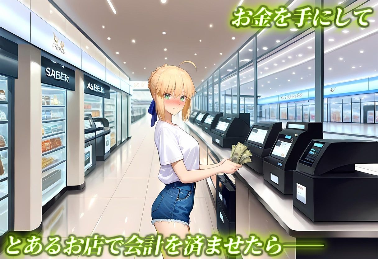 Uberちんぽ〜オチンポだってサブスクの時代! セイバー編 画像2