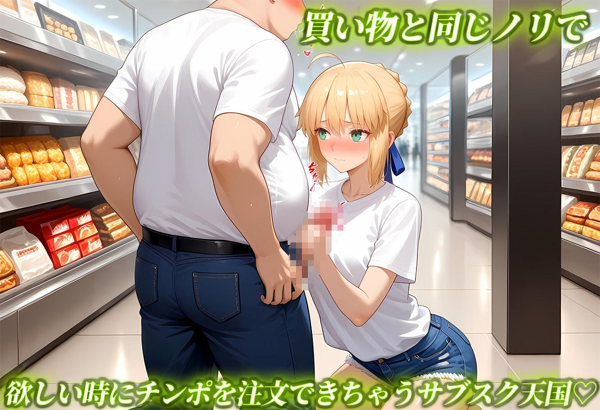 Uberちんぽ〜オチンポだってサブスクの時代! セイバー編 画像4