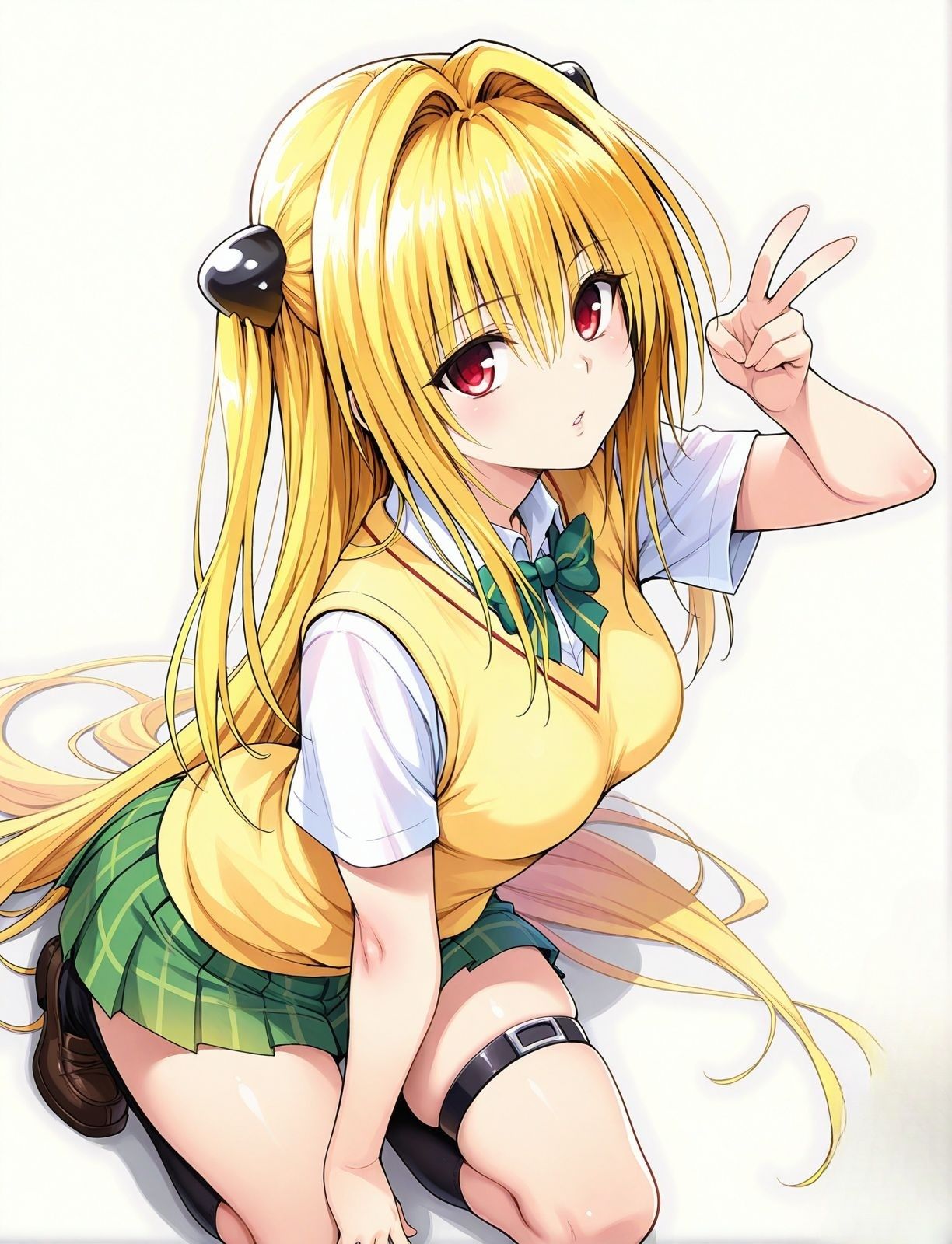 サンプル画像1:人気ヒロイン孕ませ濃厚えっち  〜金〇の闇〜(ニジソー本舗) [d_689837]