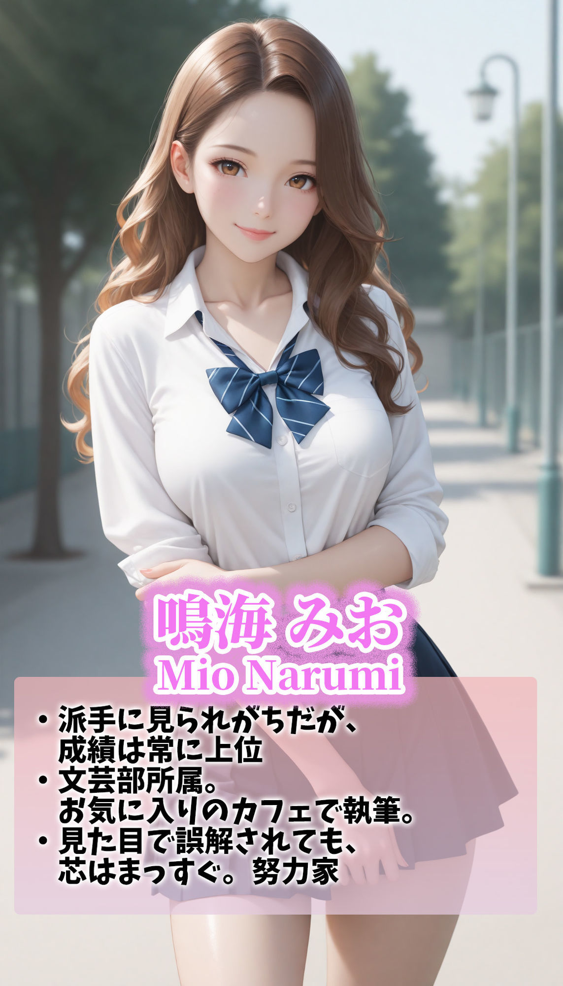 サンプル画像2:【女子校生】やさしい優等生の着衣SEX【早瀬七海・成海みお編】(しろふね) [d_689907]