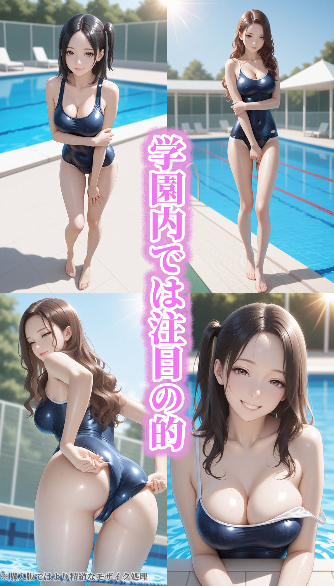 【女子校生】やさしい優等生の着衣SEX【早瀬七海・成海みお編】 画像7