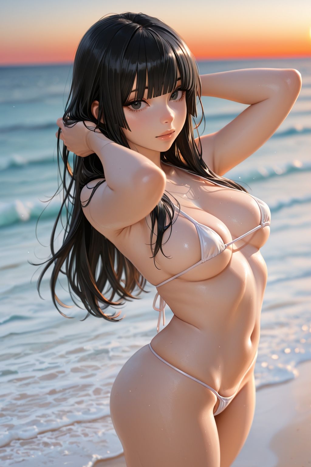 ホワイト・ビキニ・ホワイト 画像10