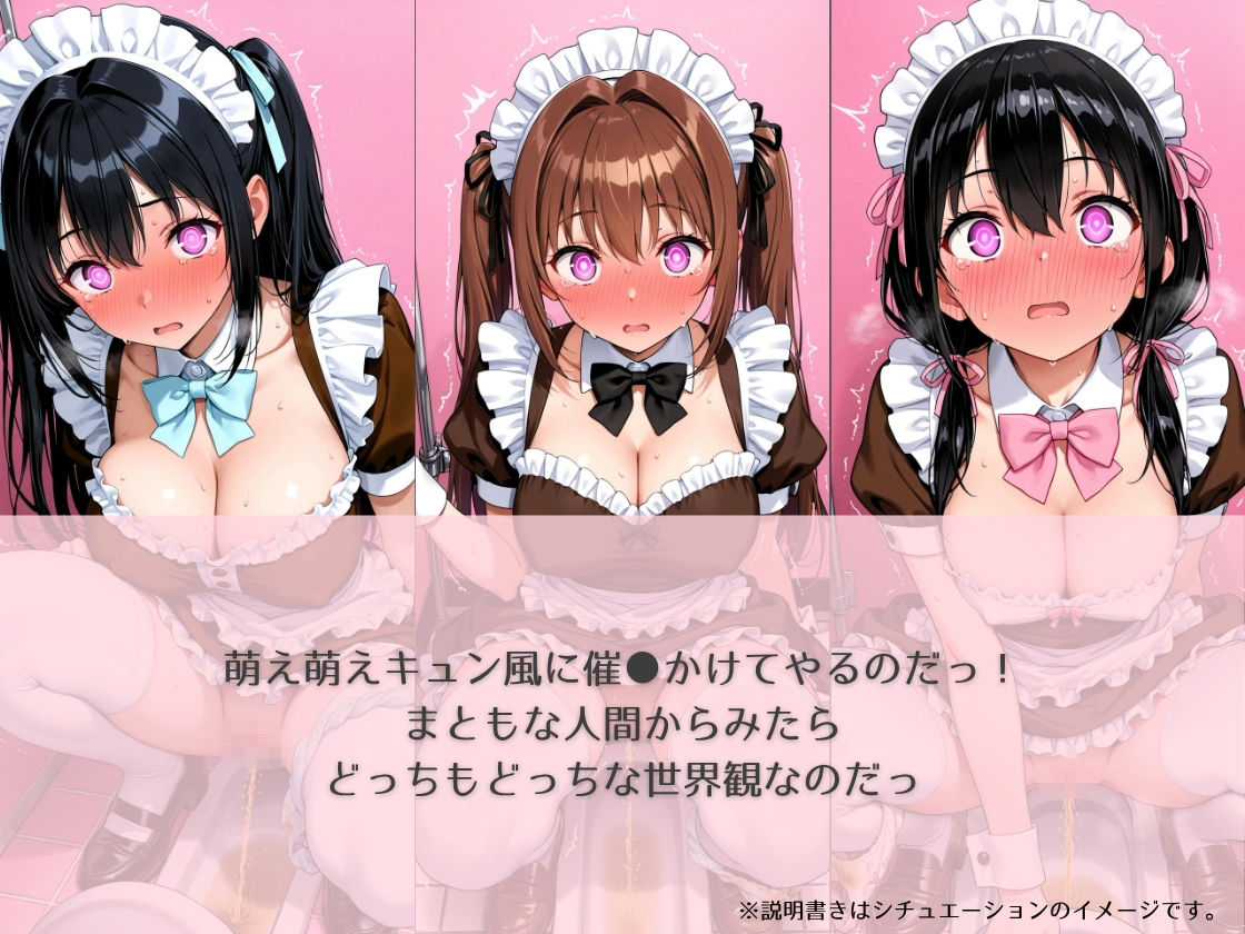 サンプル画像4:aki●a no maid no toilet〜のぞき＆突入＆催●シチュCG集〜(ごくごくジュースプラネット) [d_690123]