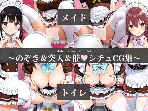 aki●a no maid no toilet〜のぞき＆突入＆催●シチュCG集〜【ごくごくジュースプラネット】