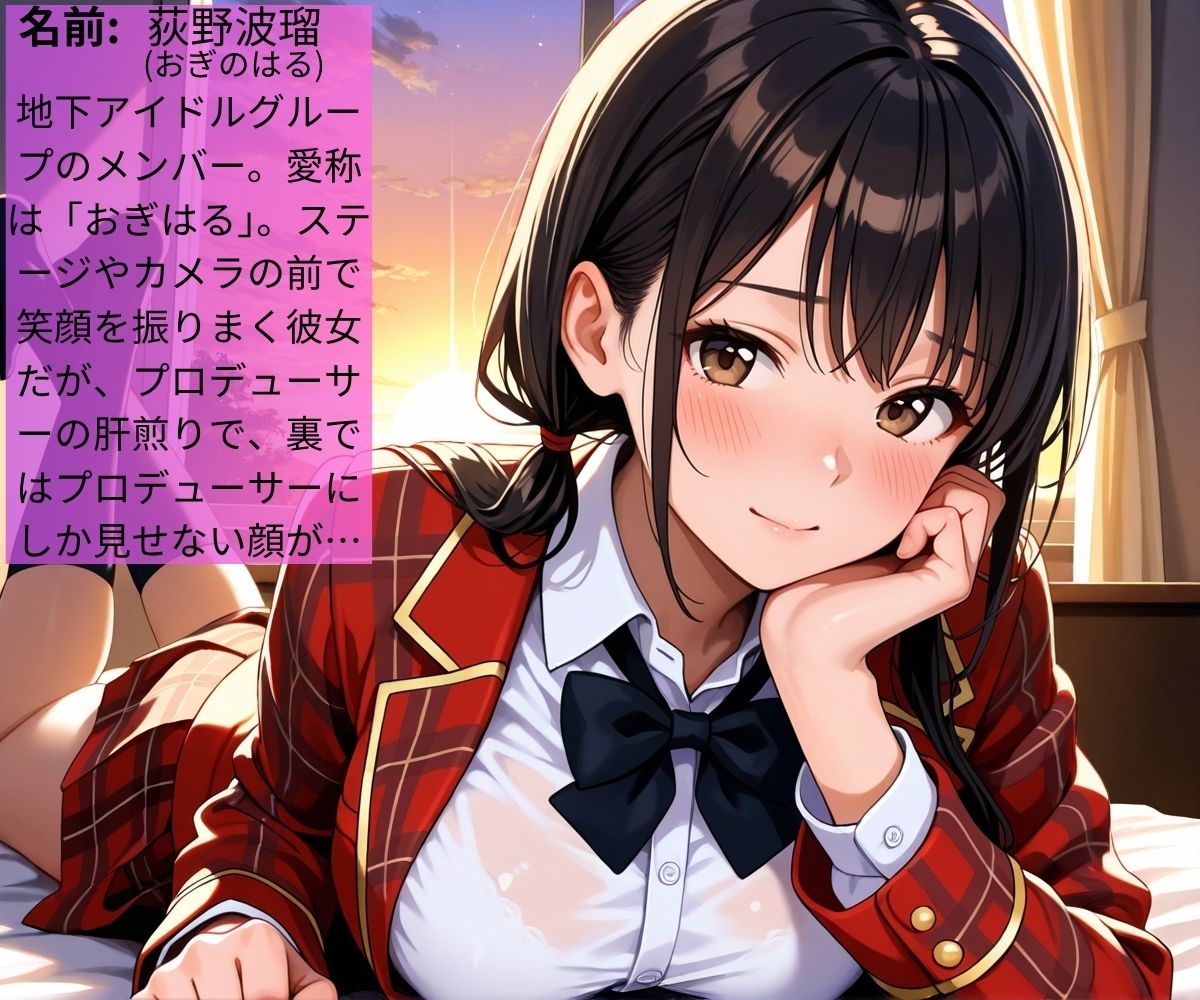 制服アイドルの変態プロデューサーご奉仕枕営業【女子校生】【性処理】【肉便器】【セリフ入り有】【CG500枚】 画像1