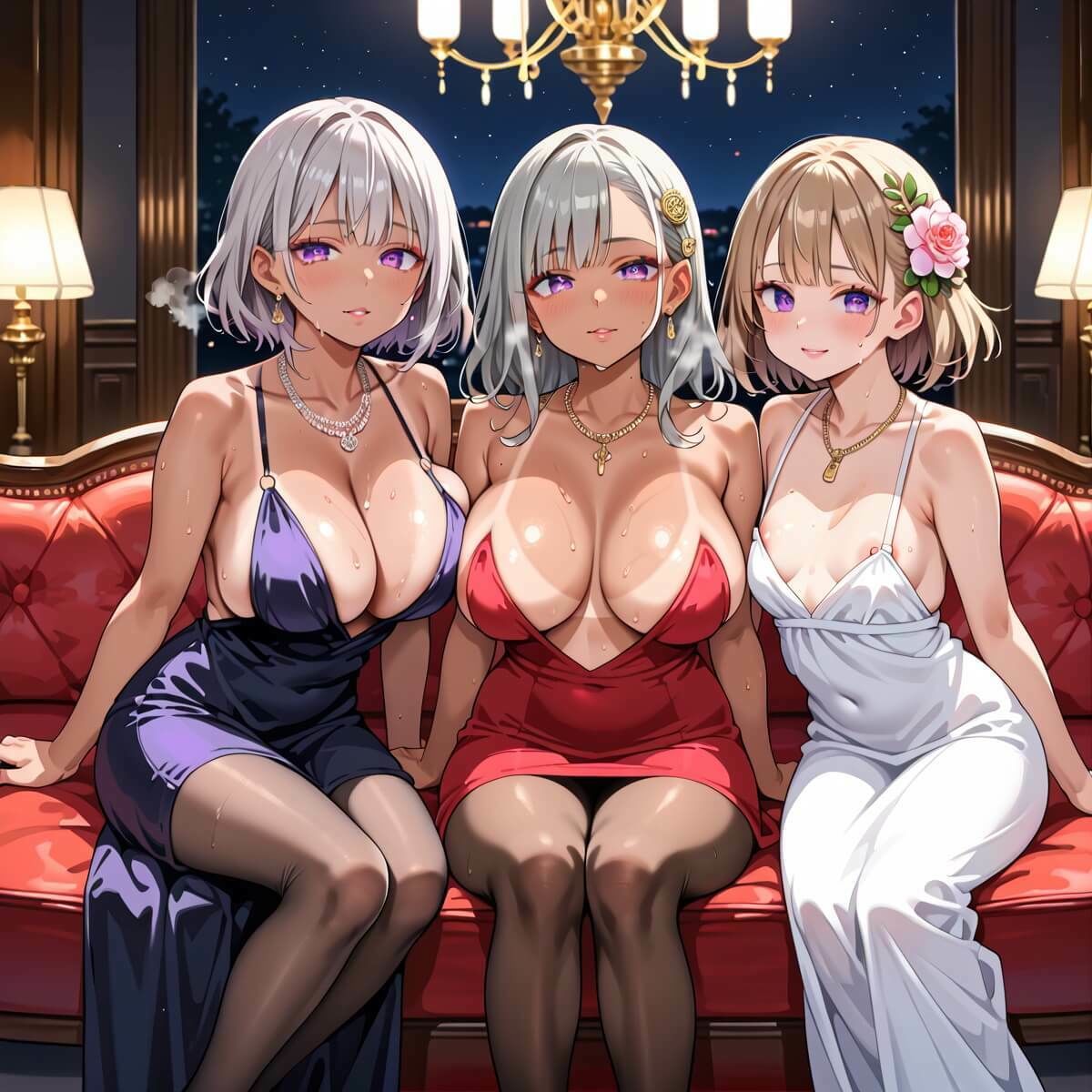 ギャルキャバで俺は天国が見えました6！250枚 画像3