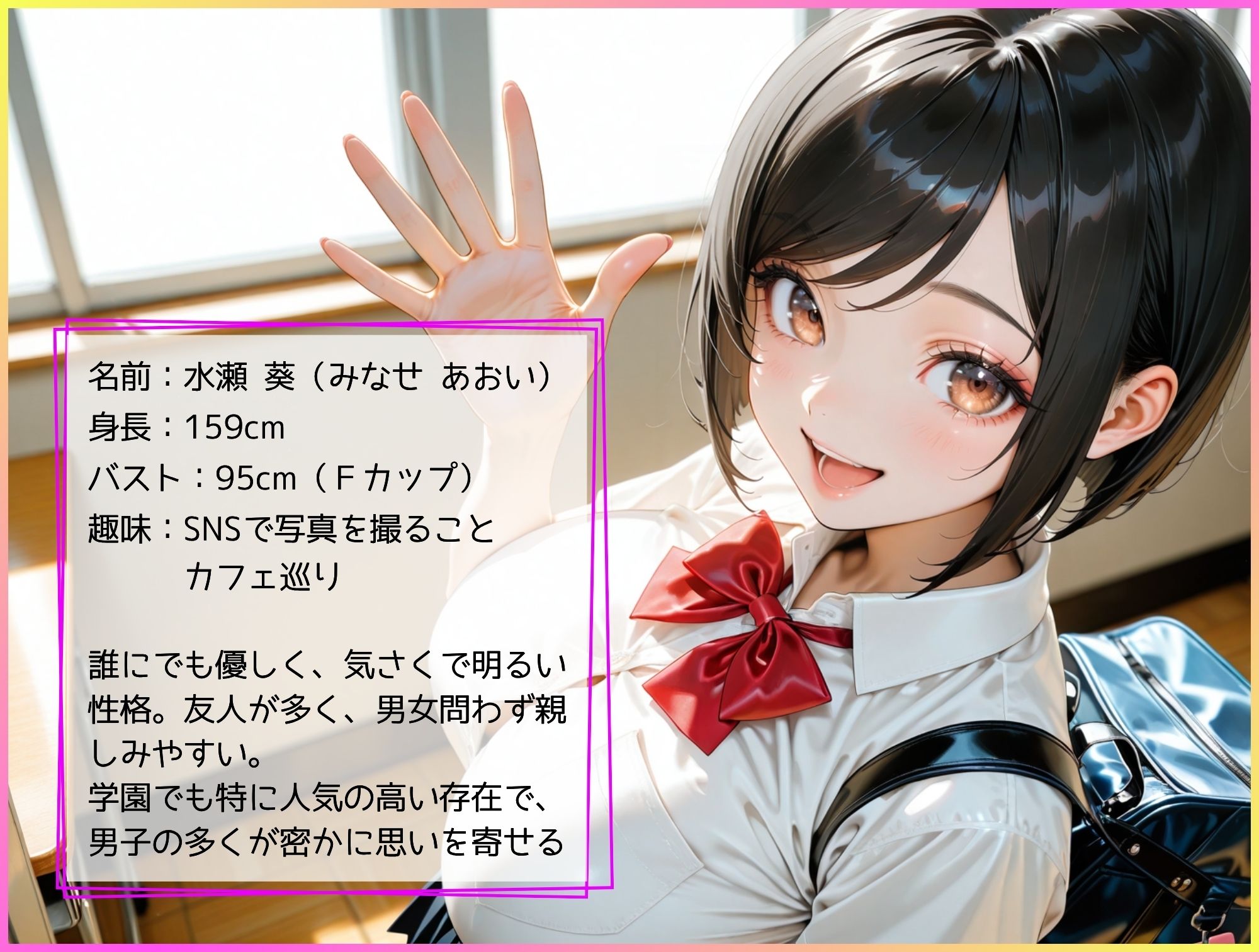 サンプル画像2:メス堕ちした彼女がハメ撮り動画を見せてくる話(どまんなか) [d_690182]