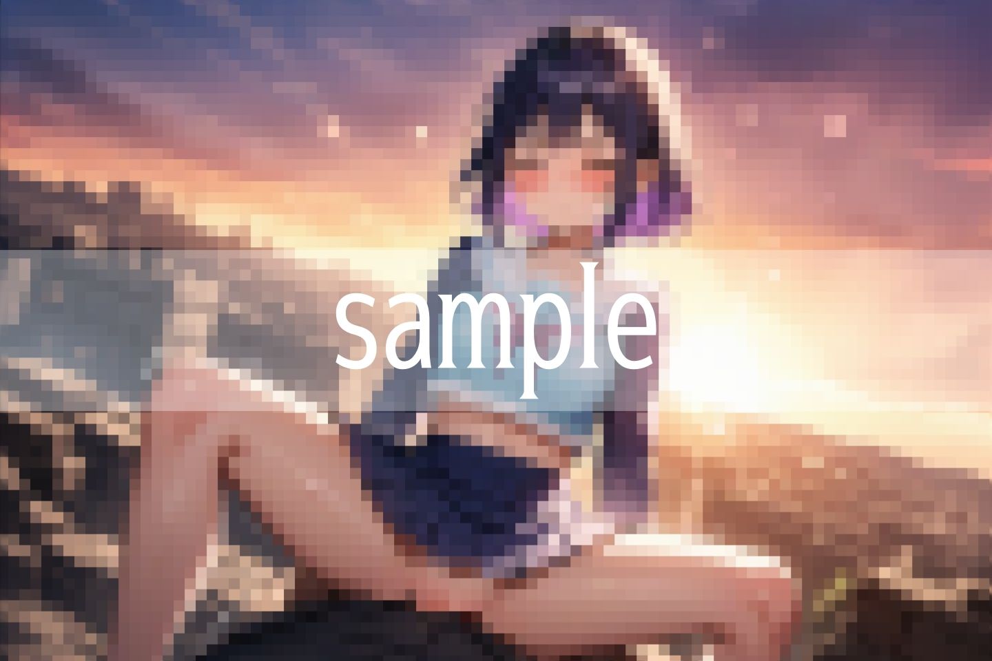 サンプル画像5:初めてのHで初イキは…屋外で卒業だった(リアルAI美少女LABO) [d_690240]