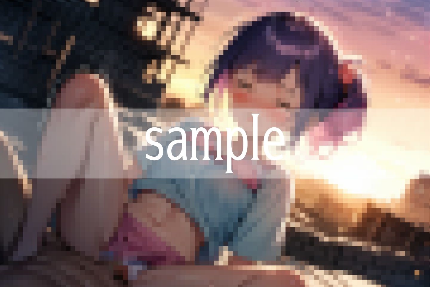 サンプル画像5:青姦Hは初めての性春(高画質グラビアLABO) [d_690241]