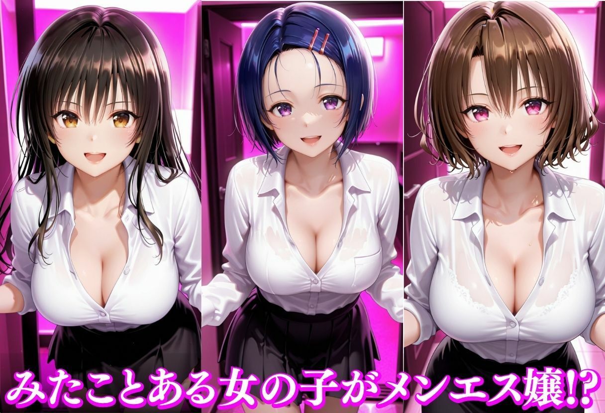 メンエスヒロイン-古〇川唯&西〇寺春奈&籾○里紗- 画像1