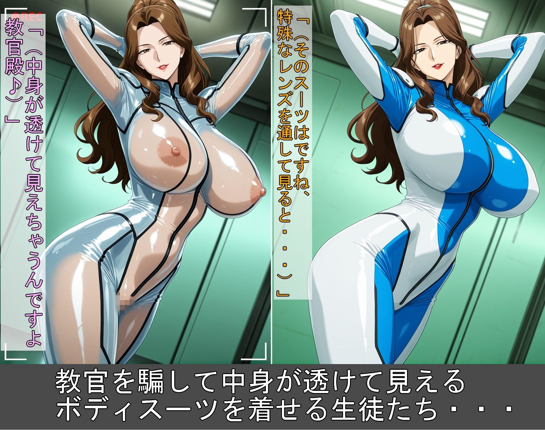 生徒達の罠に堕ちた女教官 画像4