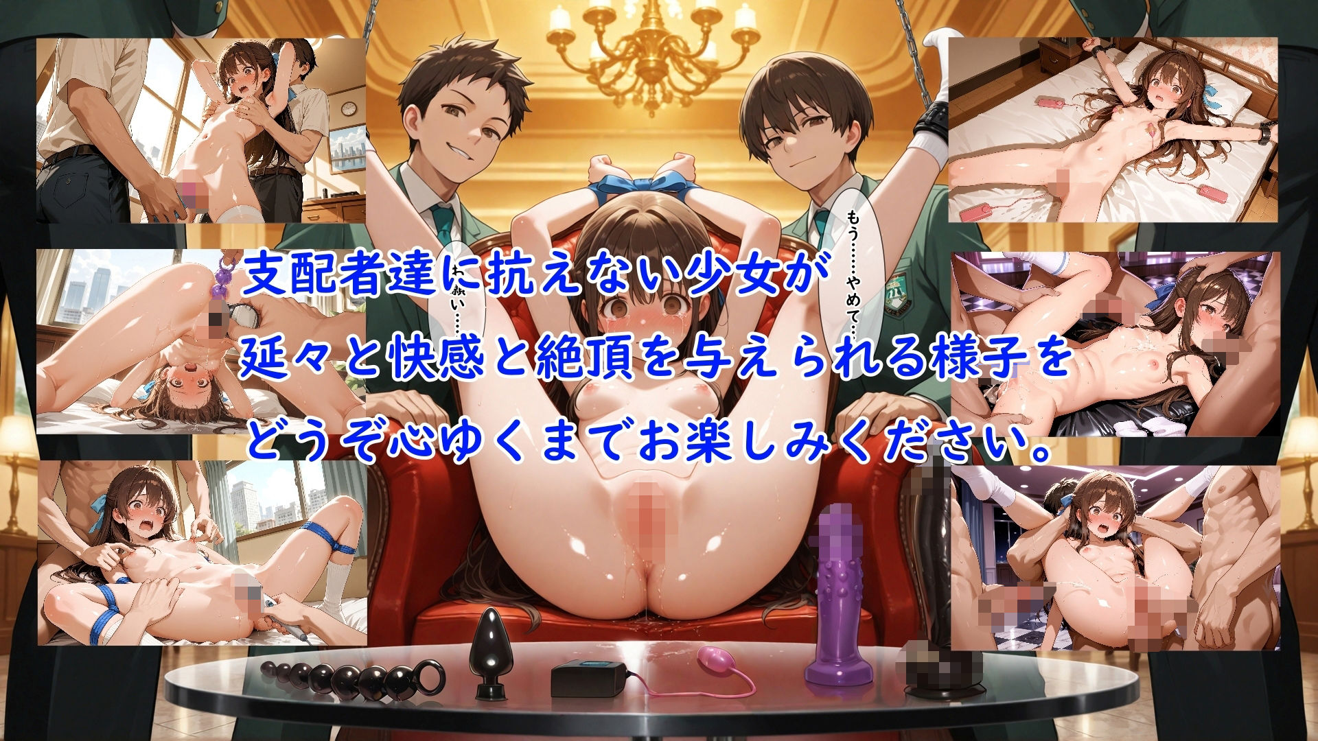 金持ちのボンボンしかいない進学校に性処理要員として編入させられて何回イってもやめてもらえない女の子 画像10