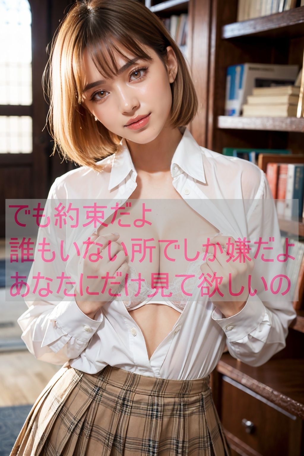 サンプル画像2:大好きなあなたにだけ見せてあげる(ちょいエロ屋) [d_690419]