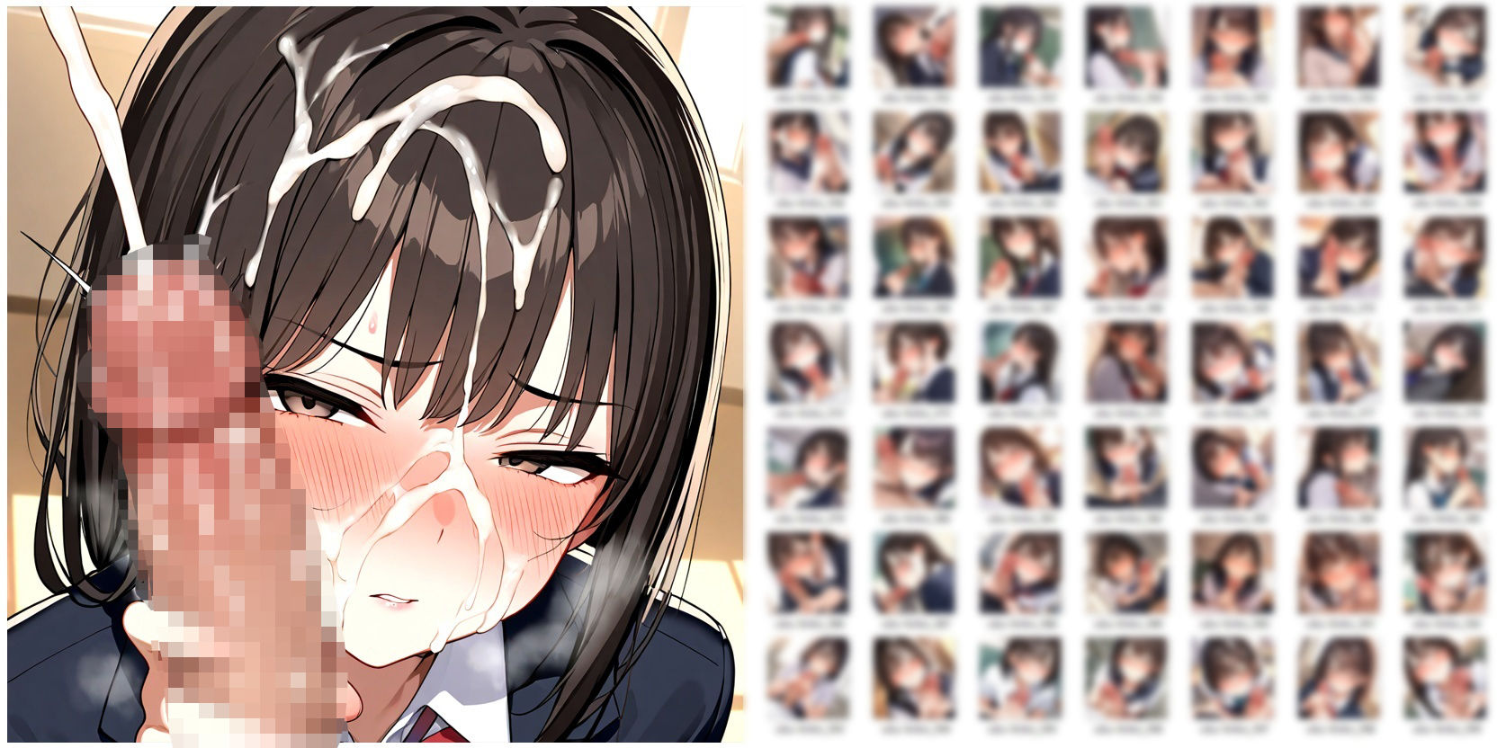 ち●ちんに興味津々な女の子にじっくり観察されちゃうだけのCG集 画像8