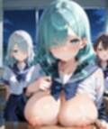 地味女子と夜にドロドロエッチ8！210枚