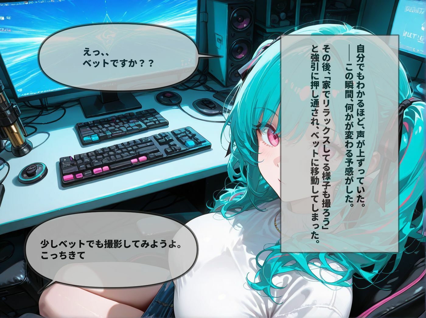 サンプル画像2:憧れの先輩にいいなりにされた巨乳学生  ‘憧れ‘が‘恐怖‘に変わる…！(ぴくぴくらんど) [d_690641]