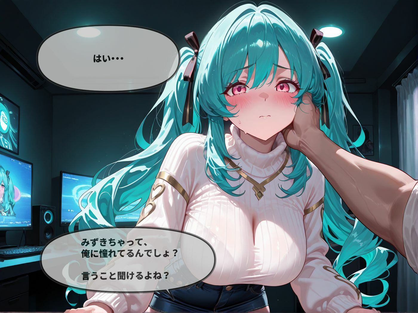 憧れの先輩にいいなりにされた巨乳学生 ‘憧れ‘が‘恐怖‘に変わる…! 画像5