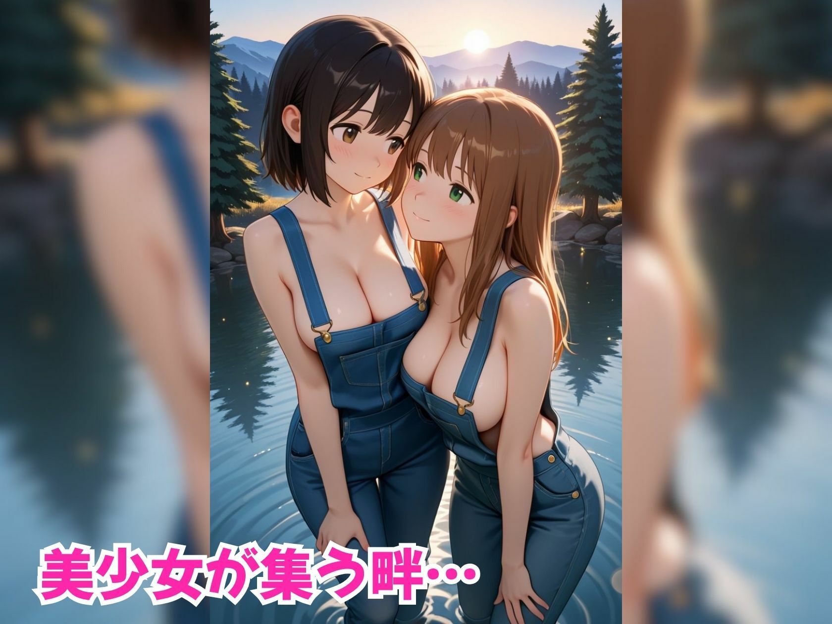 サンプル画像3:エッチが嫌いな美少女が、たった一日で百合堕ち、完堕ち。【縦長500枚】(つぼみ開花クラブ) [d_690717]