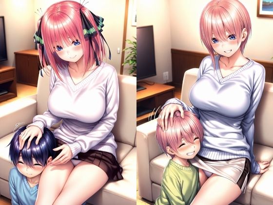 サンプル画像2:近所の美人お姉さんは実はショタコンでした(Haru) [d_690722]