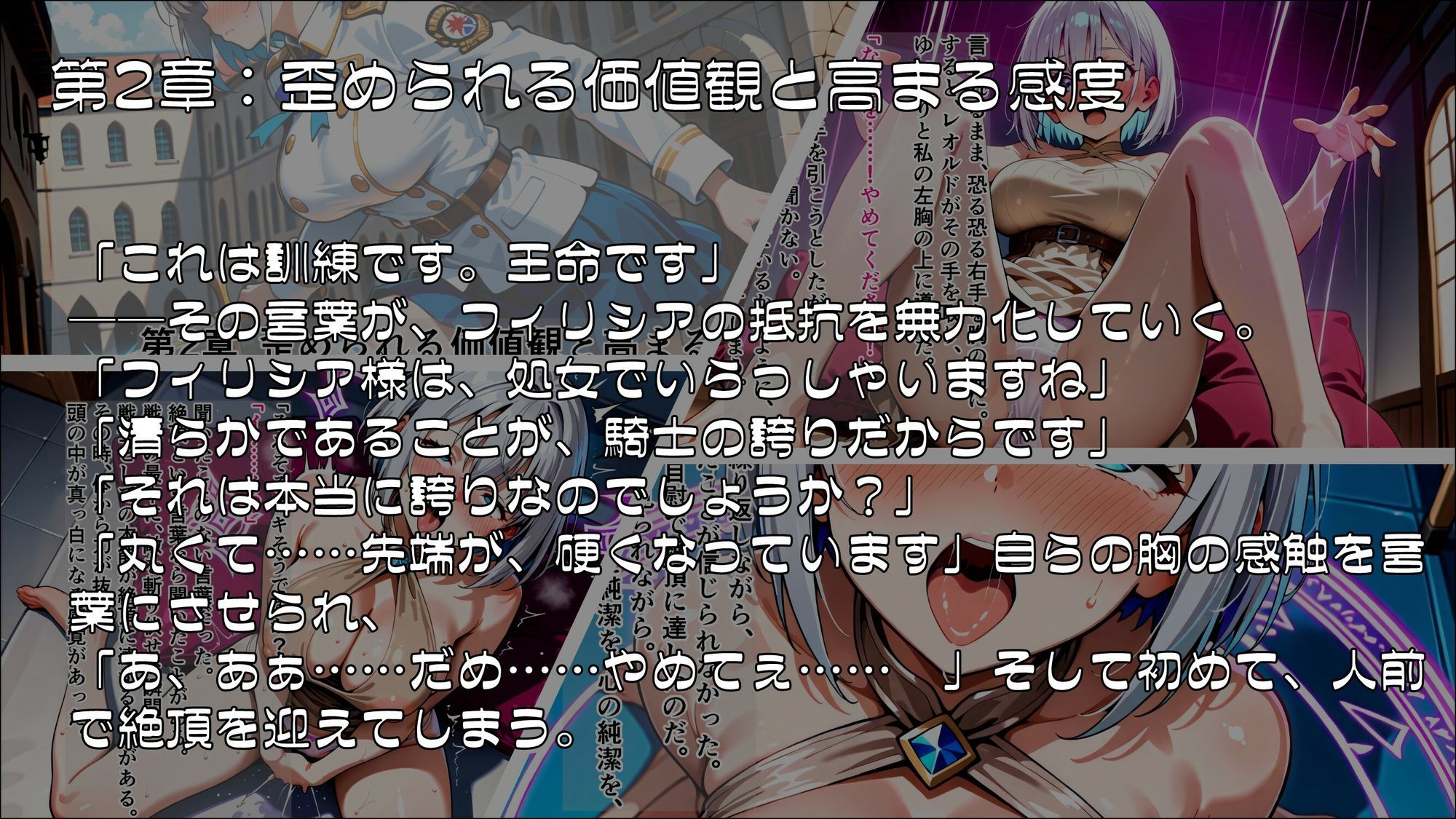 聖騎士フィリシア堕落録 〜洗脳訓練と隷属紋の刻印〜2
