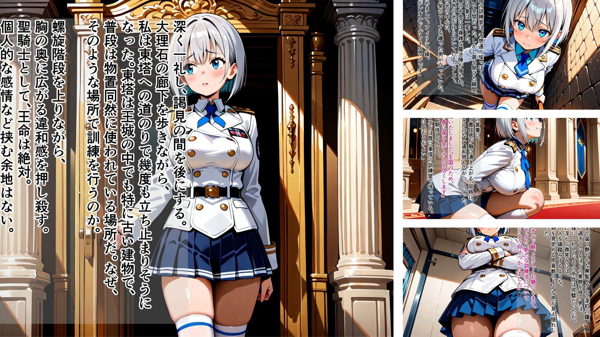 聖騎士フィリシア堕落録 〜洗脳訓練と隷属紋の刻印〜8