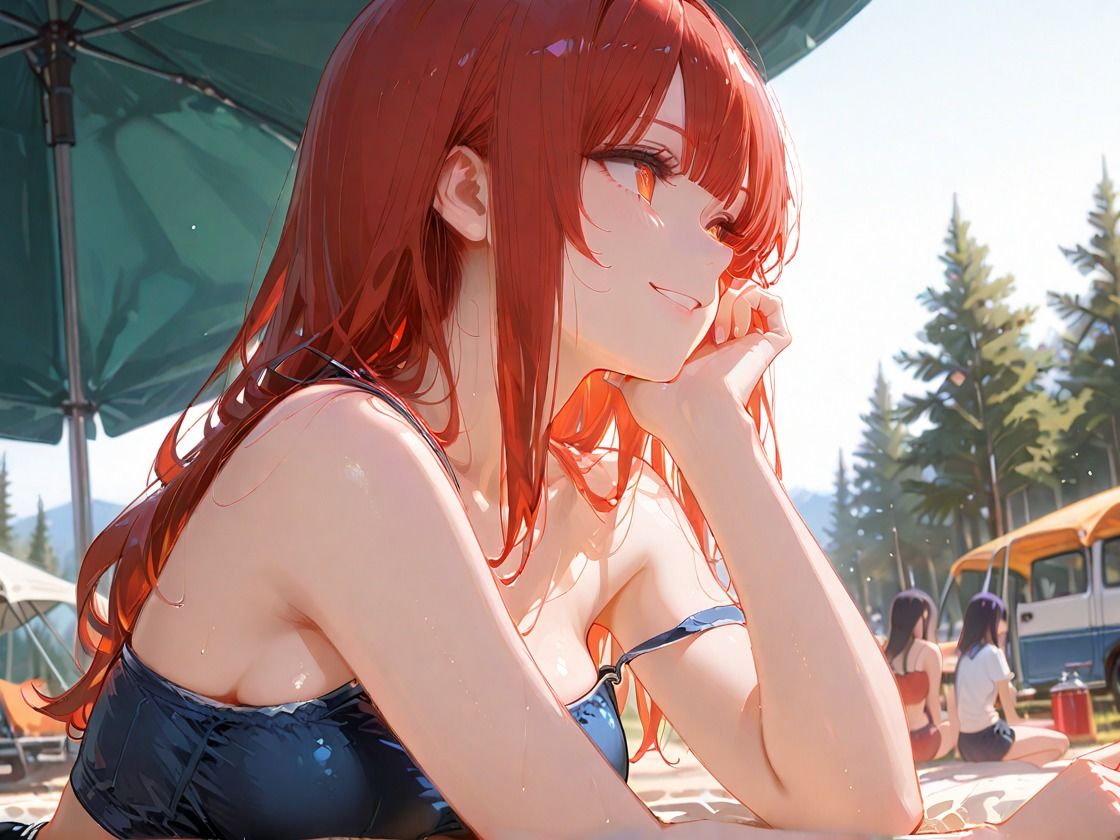 サンプル画像1:キャンプ女子〜楽園から地獄へ〜(sacraちゃん) [d_690812]