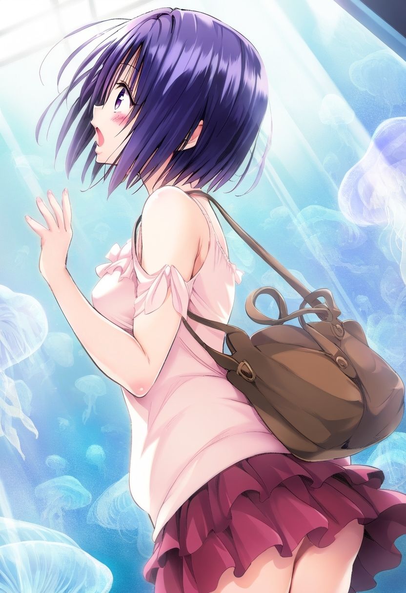 楽園計画美少女と水族館デートで仲良し 画像2