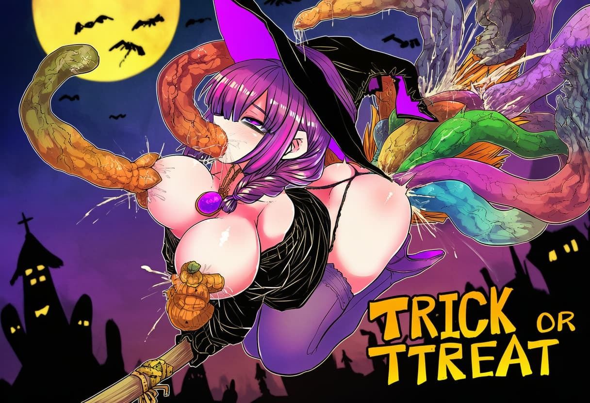 【触手】落ちこぼれ魔女のハロウィンの夜 画像2