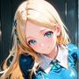 成長したブロンド幼馴染と突然再会して◯◯する話