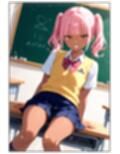 男の娘♂コレクション-黒ギャル男の娘★まことくん-