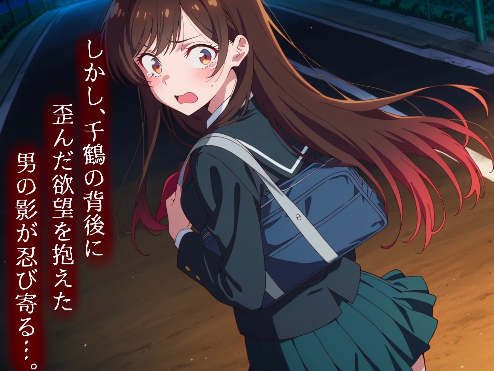 サンプル画像2:襲われた千鶴〜失われた処女膜〜(ドスケベ黙示録) [d_691006]