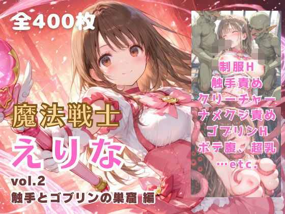 魔法戦士えりな vol.2 触手とゴブリンの巣窟 編【てにおは堂】