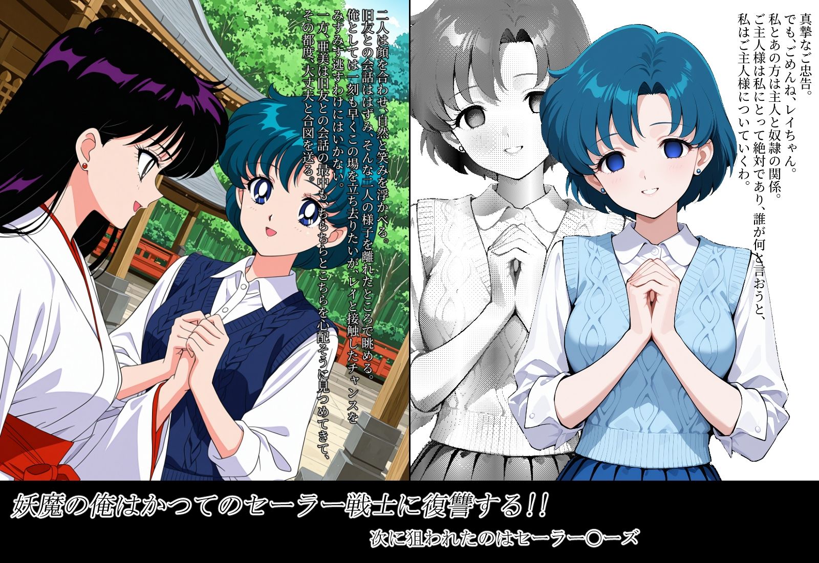 雑魚妖魔の俺がセーラー戦士を堕とすまで2 画像1