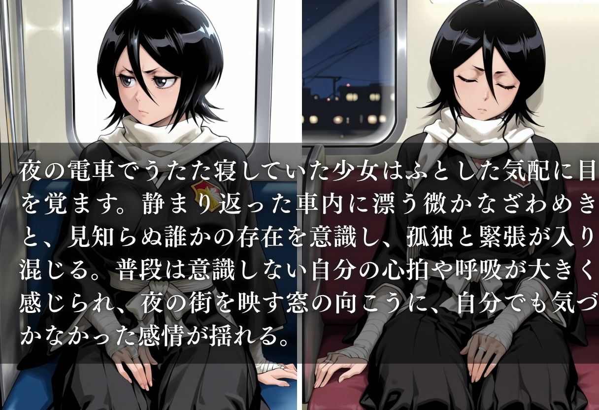 サンプル画像1:夜行線 その電車に帰り道なし ルキア編(シコライド研究所) [d_691087]