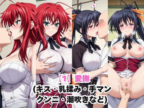 ガチ恋!ヒロインとあなたの淫蕩四畳半ライフ!リ○ス・グレモリー&姫○朱乃編 画像2