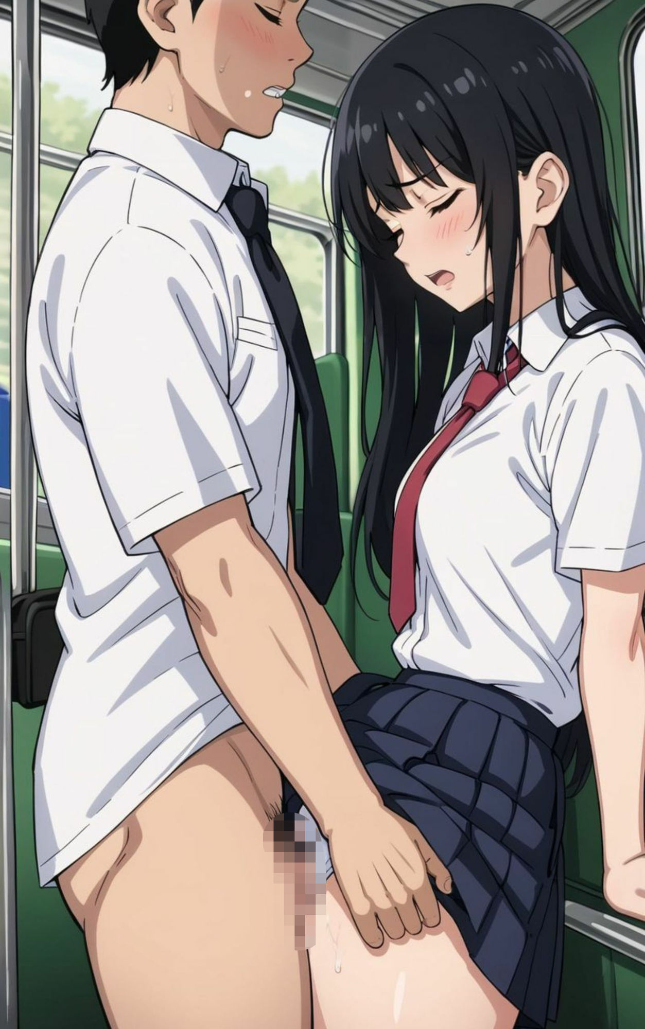 女子校生は痴●され快楽に目覚める 画像7