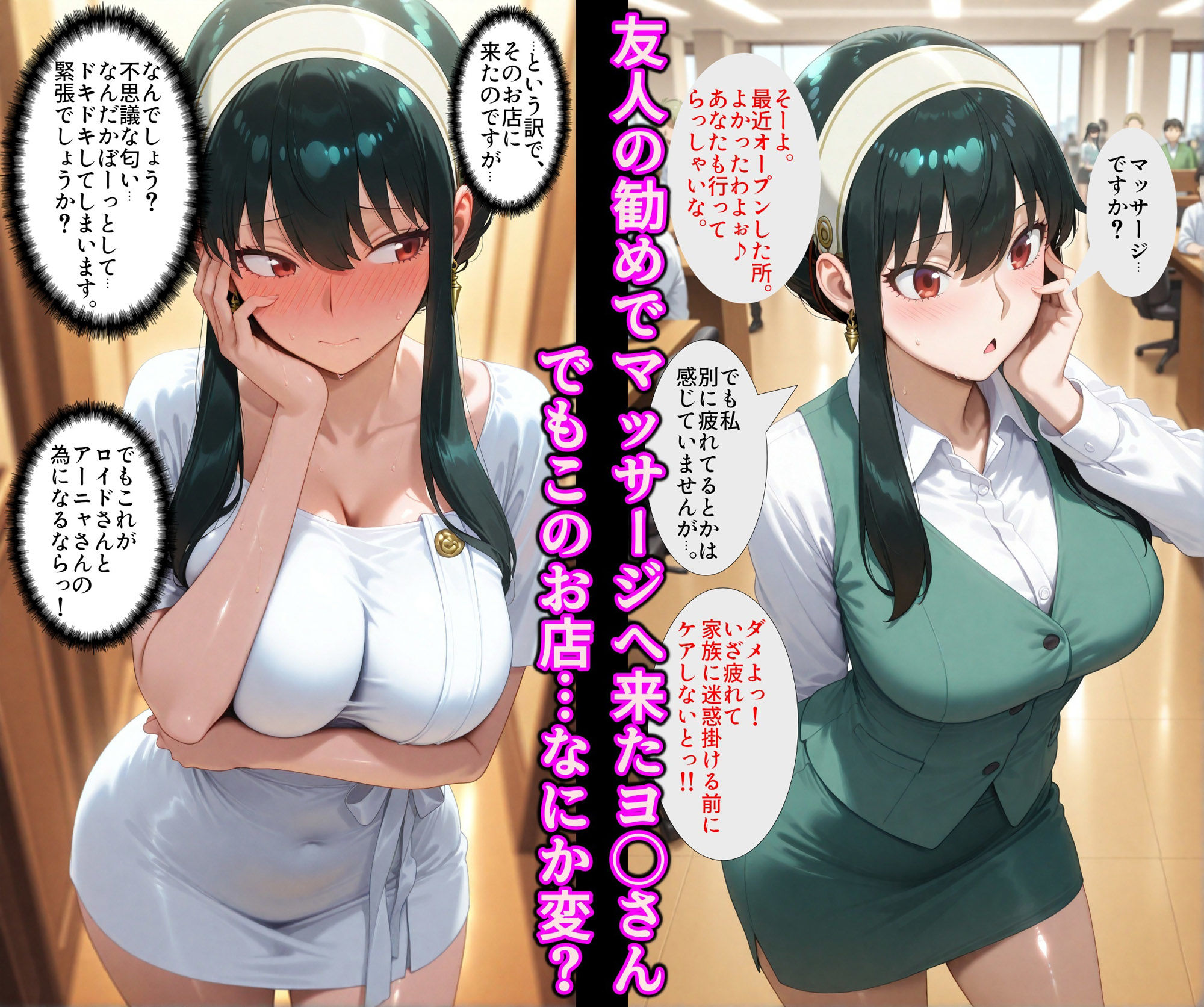 サンプル画像2:発情・暗示・洗脳   快楽に堕ちる  媚薬マッサージにハマった奥さま 発情暗示で俺専用すけべオナホ(アヘ顔好き集まれ！！ぬき処・朱作) [d_691135]