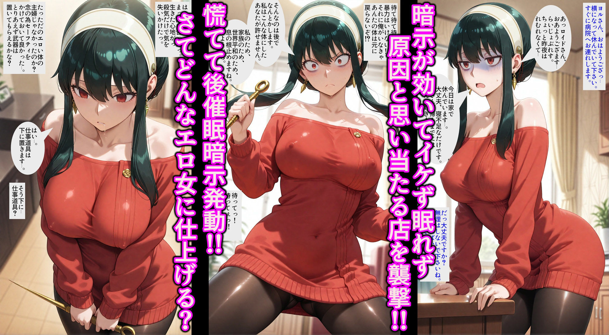 サンプル画像6:発情・暗示・洗脳   快楽に堕ちる  媚薬マッサージにハマった奥さま 発情暗示で俺専用すけべオナホ(アヘ顔好き集まれ！！ぬき処・朱作) [d_691135]