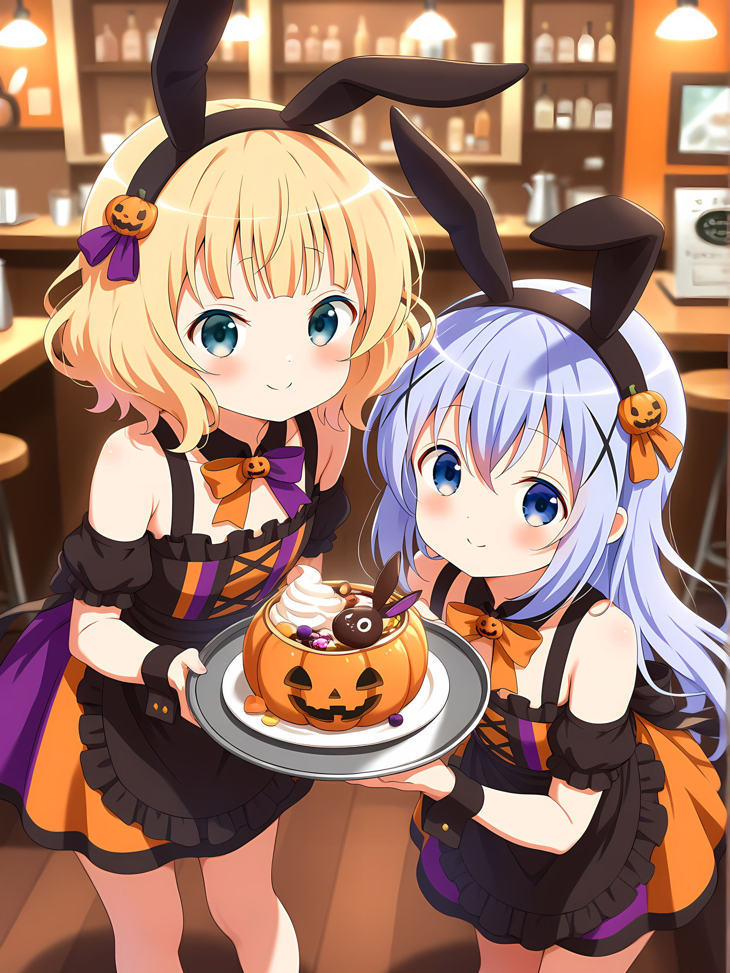 ラビットハウスでヤり放題!ハロウィンパーティ!1