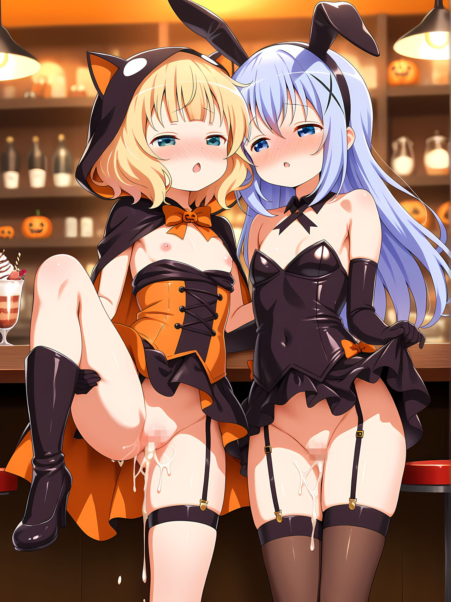 ラビットハウスでヤり放題!ハロウィンパーティ!10