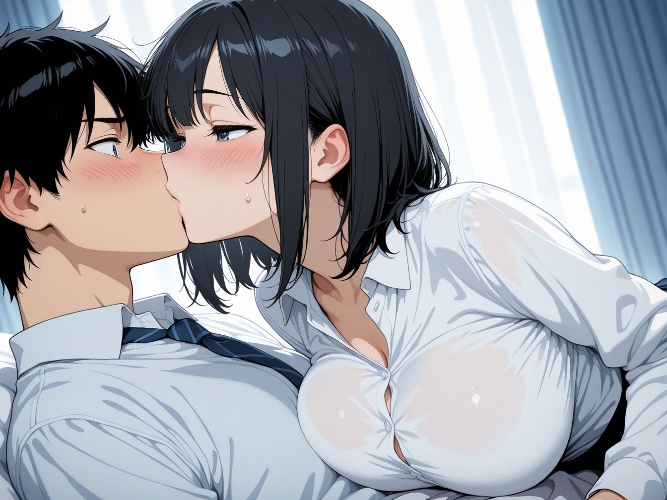 サンプル画像3:女子校生のツンデレ妹のオナニーを目撃して性欲解消に付き合うことになった話(ヤマト) [d_691234]